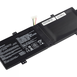 C21N1833 Battery for ASUS Zenbook 14 UX431FL (7.4V 32Wh 2-Cell Li-Poly) – Front view top 45° angle