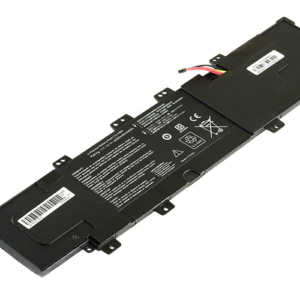 C31-X402 Battery for ASUS VivoBook S300C S300CA X402CA S400CA S400E (11.1V 39Wh 3-Cell Li-Polymer) – Front view top 45° angle