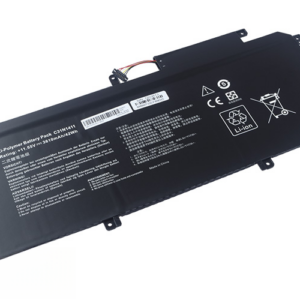 C31N1411 Battery for ASUS ZenBook UX305CA UX305FA (11.55V 42Wh 3-Cell Li-Poly) – Front view top 45° angle
