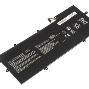 C31N1538 Battery for ASUS ZenBook Q324UAK Q324UAK UX360UA (11.1V 48Wh 3-Cell Li-Poly) – Front view top 45° angle