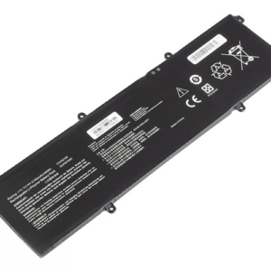 C31N2105 0B200-04140000 Battery for ASUS VivoBook S 15 OLED K3502ZA 16X M5602QA (11.1V 46Wh 3-Cell Li-Poly) – Front view top 45° angle