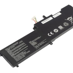 C41N1541 Battery for ASUS ROG GL702VT GL702VS (15.2V 64Wh 4-Cell Li-Poly) – Front view top 45° angle