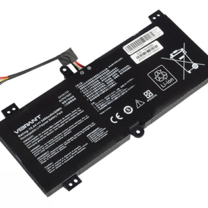 C41N1731 Battery for ASUS ROG Strix GL504 GL504GM GL504GS GL504GW (15.4V 52Wh 4-Cell Li-Poly) – Front view top 45° angle