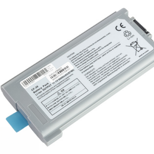 CF-VZSU46 CF-VZSU46AU CF-VZSU71U CF-VZSU72 Battery for Panasonic Toughbook CF-30 CF-31 CF-53 (11.1V 67Wh 9-Cell Li-Poly) – Front view top 45° angle