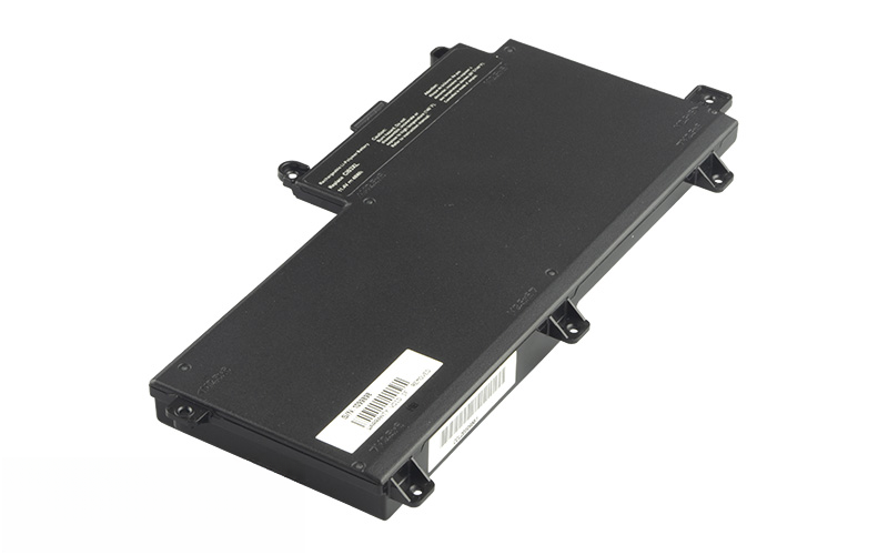 CI03XL HSTNN-UB6Q 801554-001 Battery for HP ProBook 640 G2 645 G2 650 G2 655 G2 (11.4V 44Wh 3-Cell Li-Polymer) – Front view top 45° angle