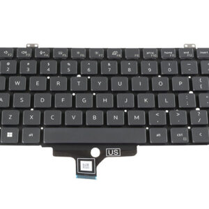 CM7JH Keyboard for Latitude 5420 5421 5430 7420 7520 2021 (with backlit keys) – Front view – keys & layout