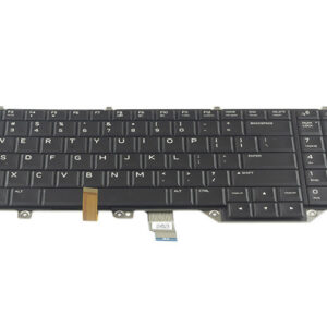 Dell Alienware 17 R4 Keyboard – Front view – keys & layout