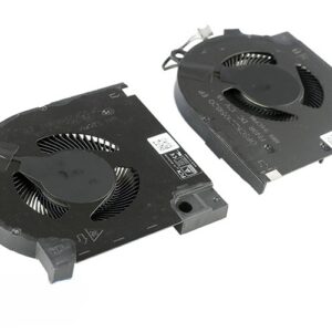 Dell G15 5510 CPU and GPU Fan Set (for laptop with RTX3050 GPU) – Top – fan blades visible