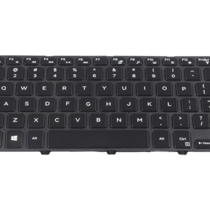 Dell Inspiron 14 3442 3443 3451 3452 3458 3446 3448 5447 Keyboard (with backlit keys) – Front view – keys & layout
