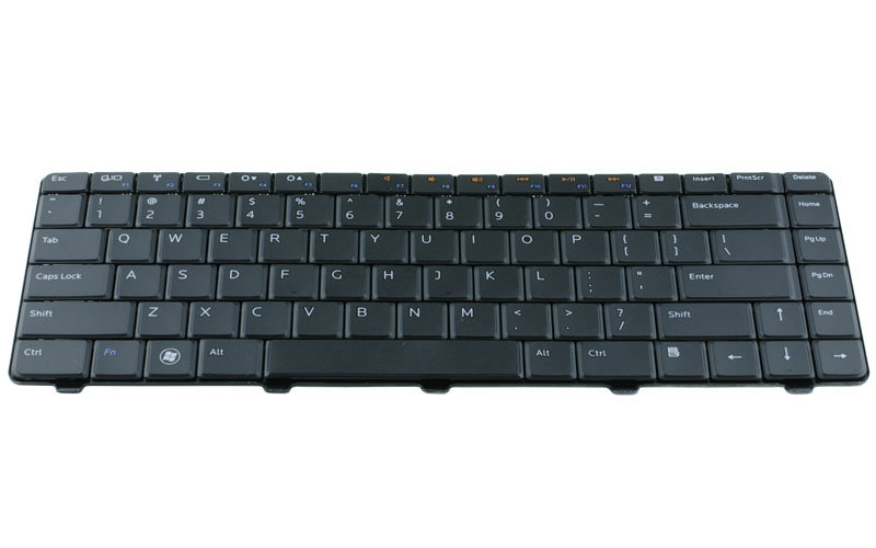 Dell Inspiron 14R N4010 N4020 N4030 15R N5020 N5030 Keyboard – Front view – keys & layout