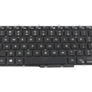 Dell Inspiron 3480 Latitude 3480 3490 Keyboard (non-backlit) – Front view – keys & layout