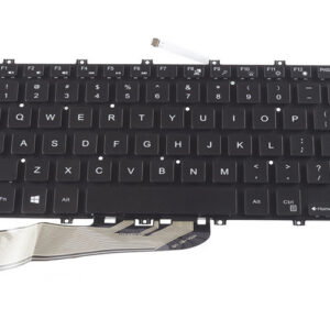 Dell Inspiron 5480 5481 5488 5491 5580 7580 7586 Vostro 5481 5581 Keyboard (with backlit keys) – Front view – keys & layout