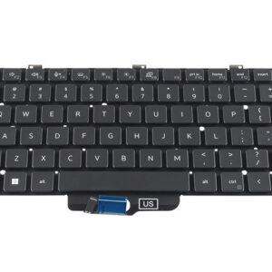 Dell Latitude 5320 7310 7320 Keyboard (with backlit keys) – Front view – keys & layout