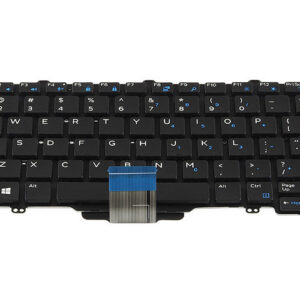 Dell Latitude E5250 E7250 E5270 E7270 3150 3160 Keyboard – Front view – keys & layout