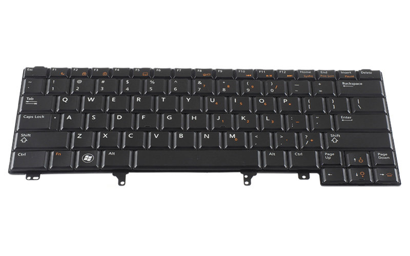 Dell Latitude E5420 E5520 E6420 Keyboard – Front view – keys & layout