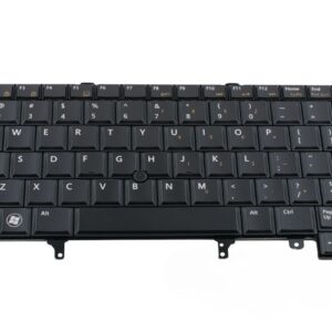 Dell Latitude E5420 E5520 E6420 Keyboard – Front view – keys & layout