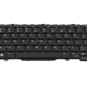 Dell Latitude E5450 keyboard – Front view – keys & layout