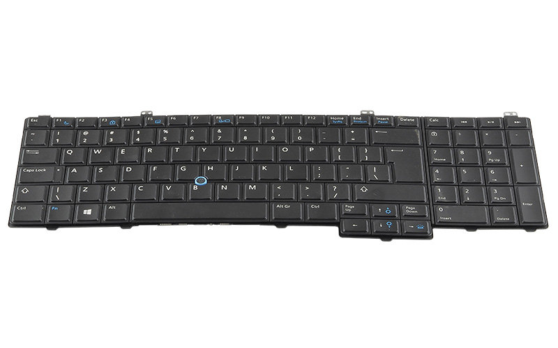 Dell Latitude E5540 keyboard – Front view – keys & layout