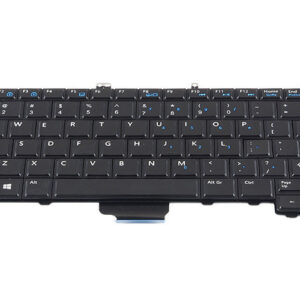 Dell Latitude E7240 E7440 keyboard (Big [Enter] key) – Front view – keys & layout