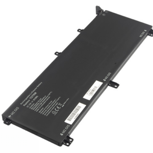 Dell Precision M3800 Mobile Workstation XPS 15 9530 Battery (P/N: 0H76MY 245RR 7D1WJ H76MV T0TRM Y758W)11.1V 61Wh – Front view top 45° angle