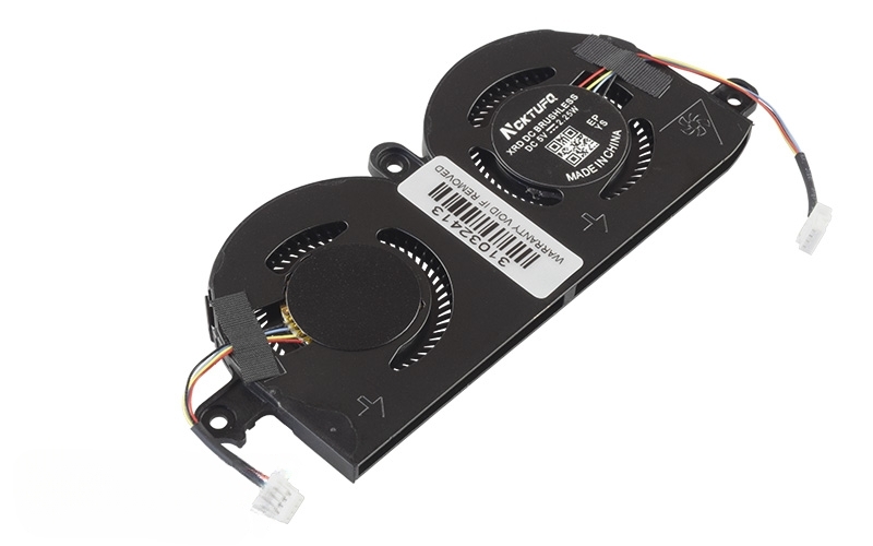 Dell XPS 13 7390 9370 9380 Internal Fan (without heatsink) – Top – fan blades visible