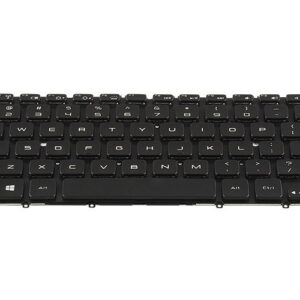 Dell XPS 13 9333 Keyboard (P/N: PTWVM) – Front view – keys & layout