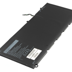 Dell XPS 13 9343 9350 Battery - 7.4V 56Wh 4-Cell Li-Polymer (P/N: JD25G 90V7W RWT1R 0N7T6 5K9CP) – Front view top 45° angle