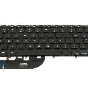 Dell XPS 15 9570 Keyboard – Front view – keys & layout