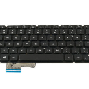 Dell XPS 15 L521X Keyboard - Refurbished – Front view – keys & layout