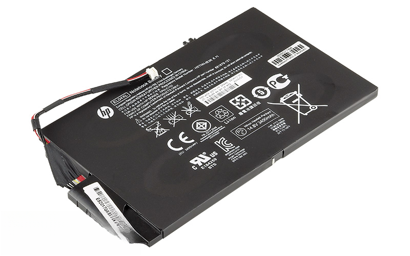 EL04XL 681949-001 HSTNN-UB3R 681879-1C1 battery for HP Envy TouchSmart 4-1000 (14.8V 41Wh) – Front view top 45° angle
