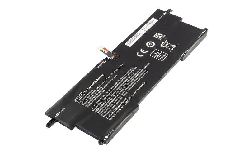 ET04XL HSTNN-IB7U 915191-855 915030-171 Battery for HP EliteBook x360 1020 G2 (7.6V 37Wh 4-Cell Li-Poly) – Front view top 45° angle