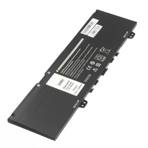 F62G0 RPJC3 Battery for Dell Inspiron 13-7370 13-7373 Vostro 5370 (11.55V 37Wh 3-Cell Li-Polymer) – Front view top 45° angle