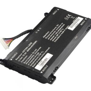 FM08 HSTNN-LB8B Battery (16-Pin Connector Version) for HP Omen 17-an013TX 17-an014TX (14.8V 77Wh 8-Cell 16-Pin Connector Version) – Front view top 45° angle