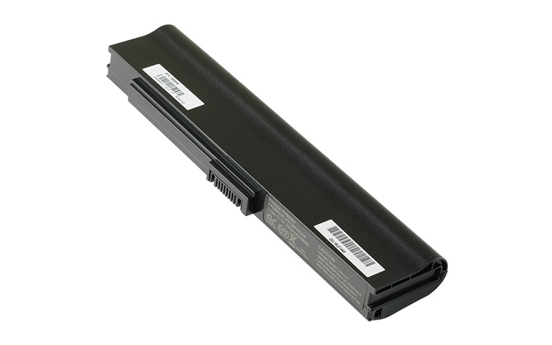 FPCBP222AP FMVNBP176 FPCBP0227 Battery for Fujitsu LifeBook P3010 P3110 (11.1V 58Wh 6-Cell) – Front view top 45° angle