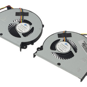 Gigabyte Aero 15X CPU and GPU Fan Set (without heatsink) – Top – fan blades visible