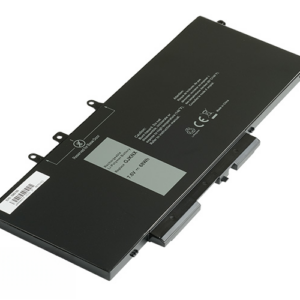 GJKNX 0DY9NT 5YHR4 Battery for Dell Latitude 5480 5490 5580 5590 (7.6V 68Wh Li-Polymer) – Front view top 45° angle