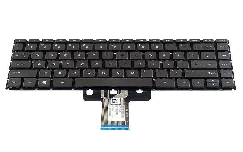 HP 14-bs019ni Keyboard – Front view – keys & layout