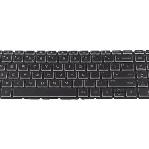 HP 250 G7 255 G7 256 G7 17-ca 17-by 15-da Keyboard – Front view – keys & layout