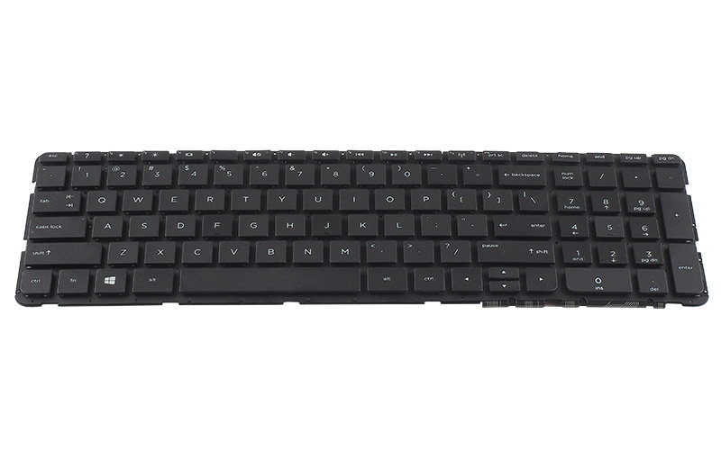 HP 350 G1 355 G2 Keyboard – Front view – keys & layout