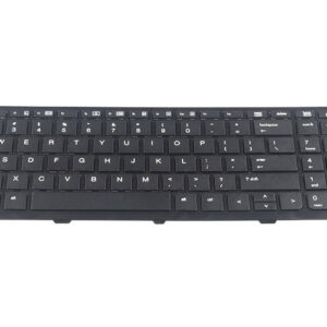 HP 450 G1 450 G0 455 G1 Keyboard with Top Frame (Cover) - Refurbished – Front view – keys & layout