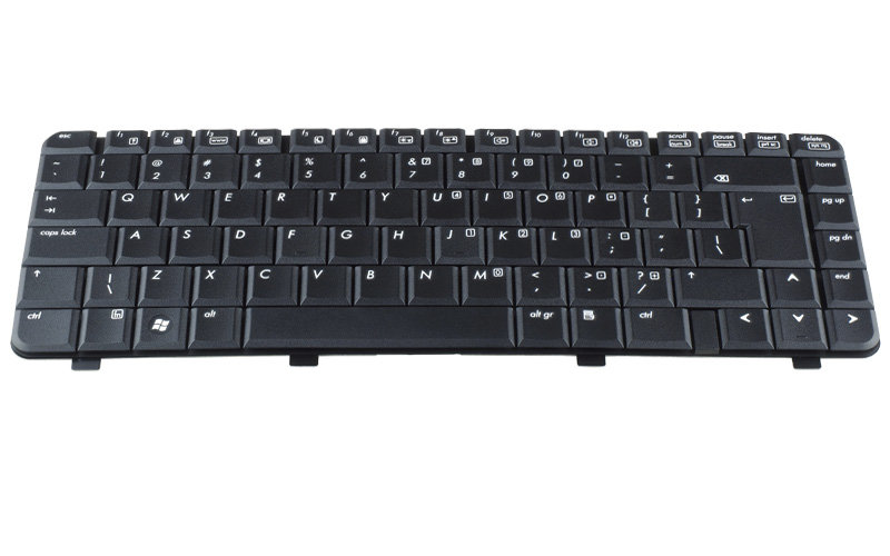 HP Compaq 6520S 6720S HP 550 Keyboard – Front view – keys & layout