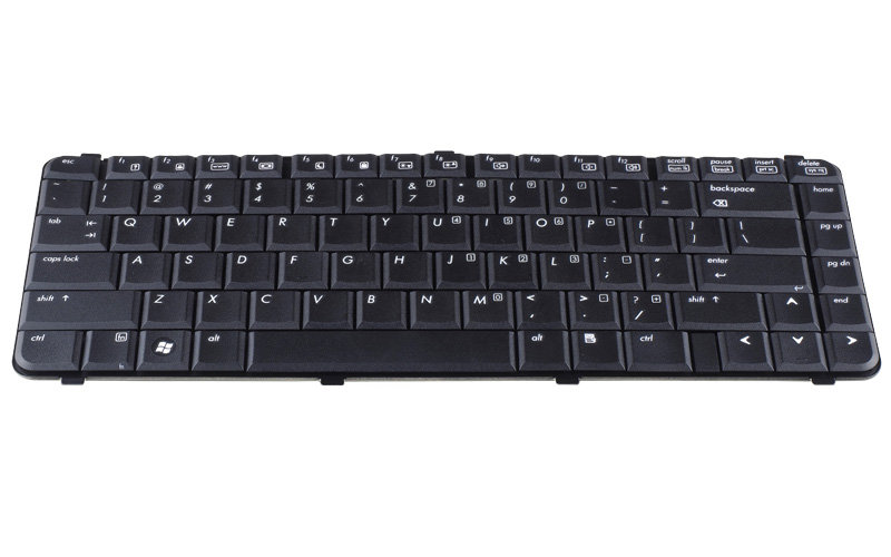 HP Compaq 6530S 6535S 6730S 6735S Keyboard – Front view – keys & layout