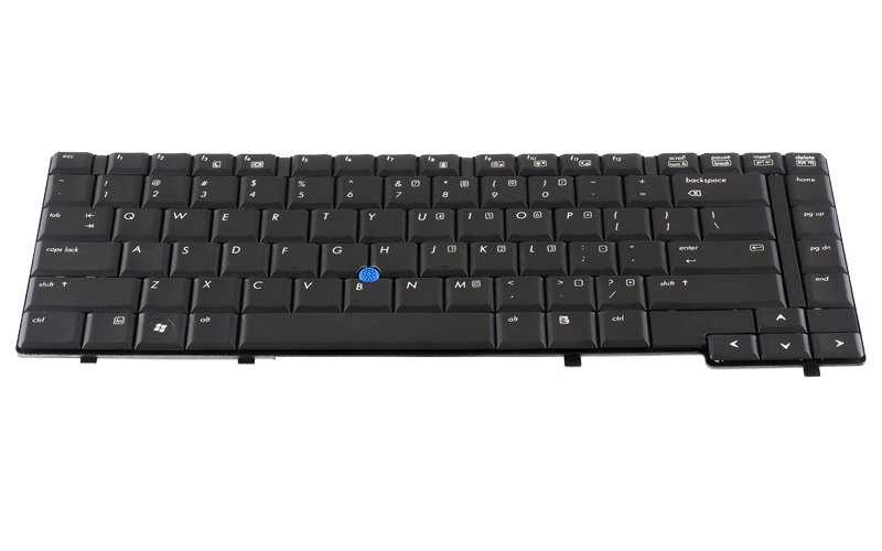 HP Compaq 6910P Keyboard – Front view – keys & layout