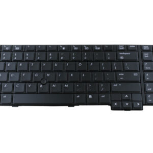 HP EliteBook 8740w Keyboard – Front view – keys & layout
