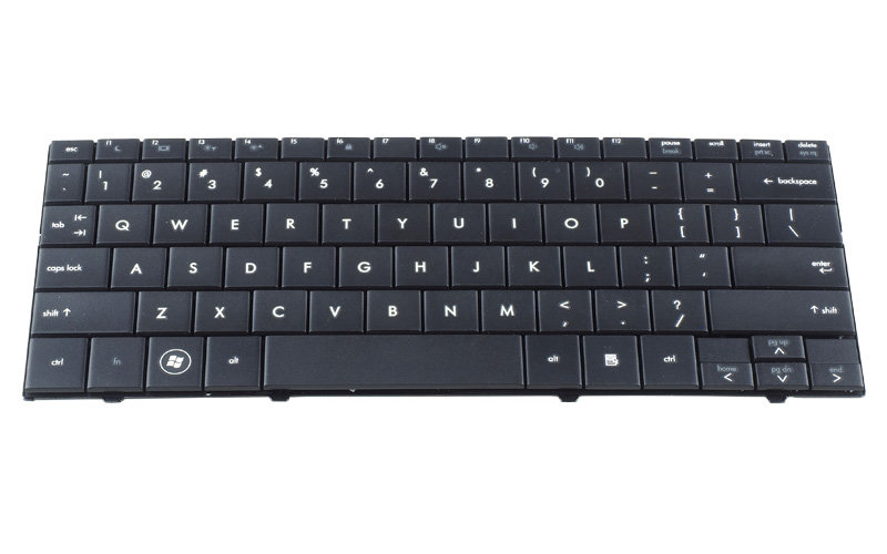HP Mini 110-1000 110-1020 110-1030 110-1031 110-1032 Keyboard – Front view – keys & layout