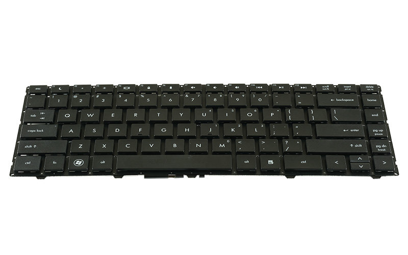 HP Probook 4340S 4345S Keyboard – Front view – keys & layout