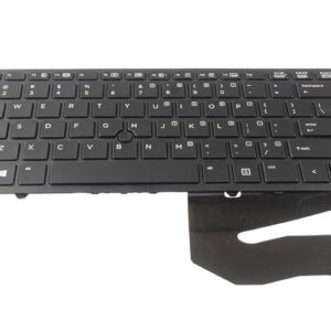 HP ZBook 14 G2 15u G2 EliteBook 740 G1 745 G2 750 G1 755 G2 Keyboard – Front view – keys & layout