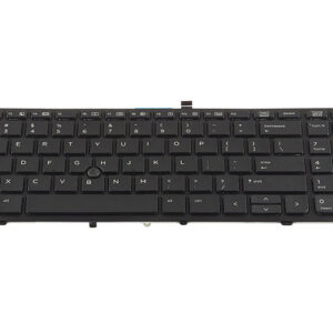 HP ZBook 15 G2 17 G2 Mobile Workstation Keyboard (P/N: 719543-B31 733688-001 745663-001) – Front view – keys & layout
