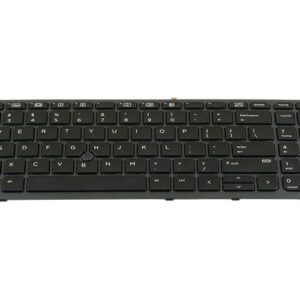 HP Zbook 15 G3 Keyboard (P/N: 846650-B31) – Front view – keys & layout