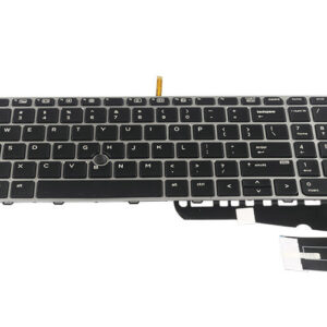 HP ZBook 15u G3 Keyboard – Front view – keys & layout